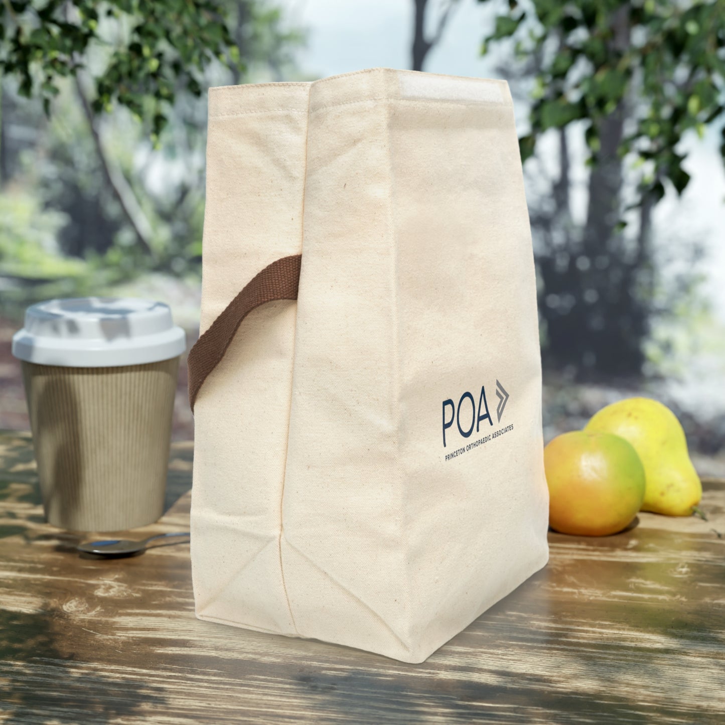 Travel - POA Canvas Lunch Bag With Strap